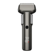 Five-blade Full Body Washable LED Digital Display Reciprocating Electric Shaver(Grey)
