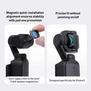 For DJI Osmo Pocket 3 Camera Lens Filter, Filter:NIGHT