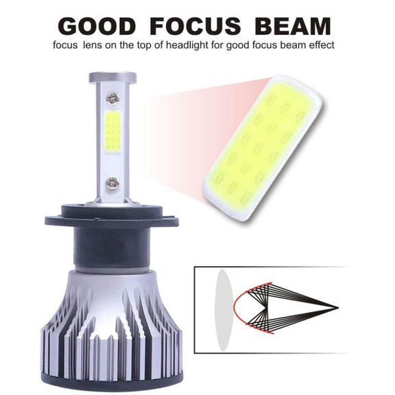 2 PCS X15 9004 DC 9-32V 26W 6500K 8000LM IP68 Car LED Headlight Lamps / Fog Light