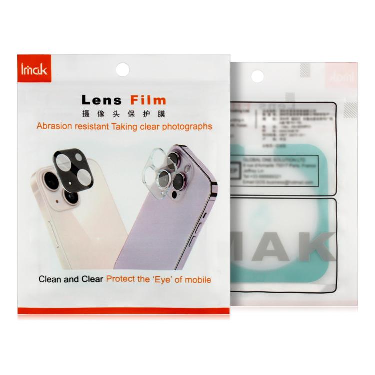 For Samsung Galaxy Z Flip7 FE 1 Sets imak Lens Film + Glass Rear Screen Sticker