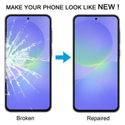 For Samsung Galaxy A36 SM-A366B 10pcs Front Screen Outer Glass Lens with OCA Optically Clear Adhesive