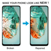 For Samsung Galaxy M05 SM-M055F 10pcs Front Screen Outer Glass Lens with OCA Optically Clear Adhesive