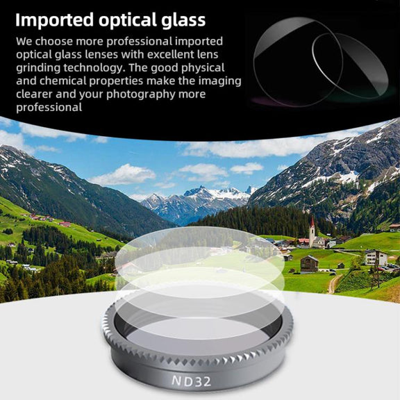For Insta360 GO 3 Camera Lens Filter, Filter:4 in 1 ND8-64