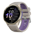 For Garmin Forerunner 970 Two Color Steel Buckle Silicone Watch Band(Sand Purple) - free shipping - PMC TechLife - Order now!