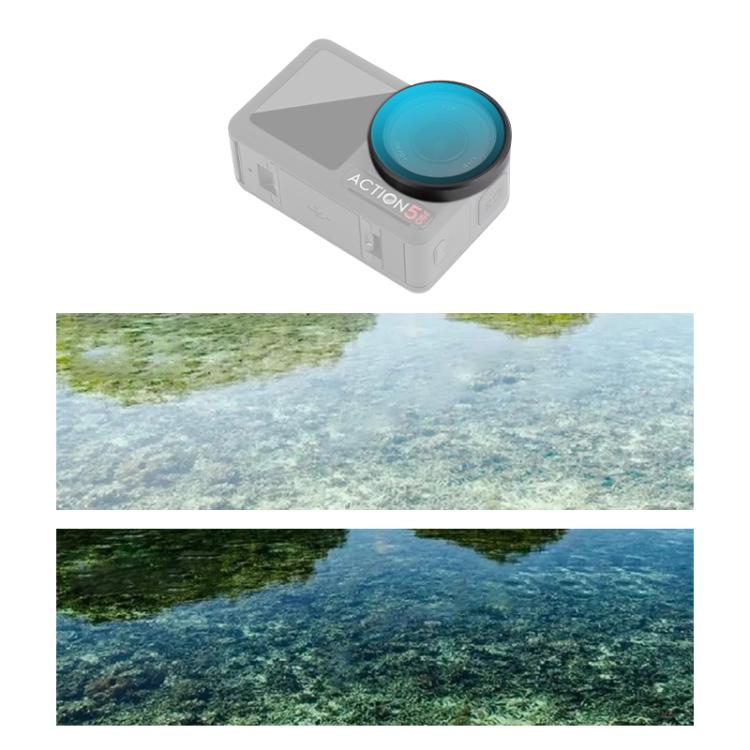 For DJI Action 5 Pro Camera Lens Filter, Filter:CPL