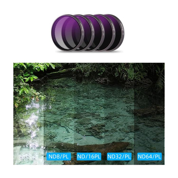 For DJI Action 5 Pro Camera Lens Filter, Filter:ND32