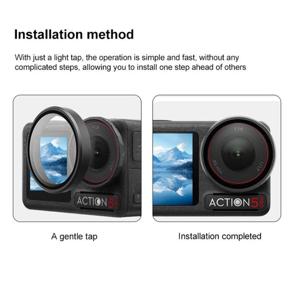 For DJI Action 5 Pro Camera Lens Filter, Filter:ND32