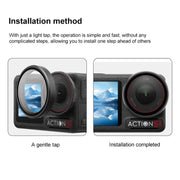 For DJI Action 5 Pro Camera Lens Filter, Filter:Diffusion 1/4