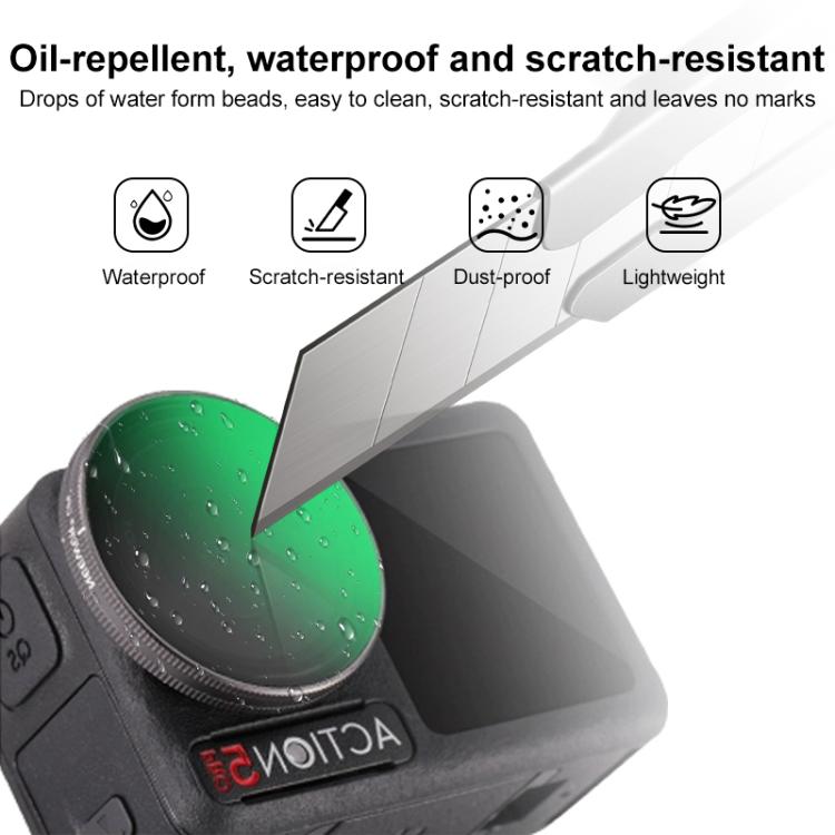 For DJI Action 5 Pro Camera Lens Filter, Filter:UV