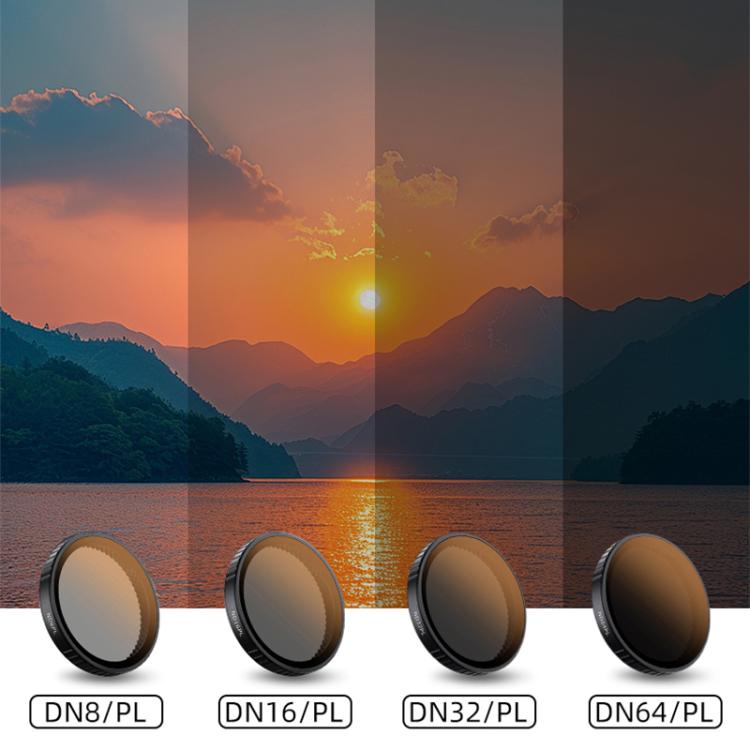 For DJI Action 5 Pro Camera Lens Filter, Filter:ND32