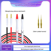 i2C Pure Copper Silicone Probe Detection Pen, Model:Straight Plug Without Stainless Steel Needle