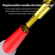 i2C Pure Copper Silicone Probe Detection Pen, Model:Straight Plug