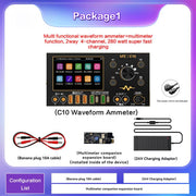 i2C C10 Ultra-high Precision Digital Waveform Ammeter with Charge Detection / Voltage Measurement, Model:Set 1