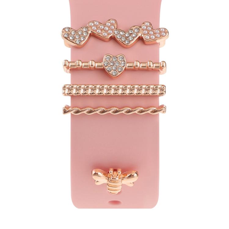 Smart Watch Band Decorative Ring Metal Accessories(Bee)