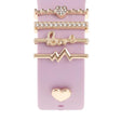 Smart Watch Band Decorative Ring Metal Accessories(Heartbeat) - free shipping - PMC TechLife - Order now!