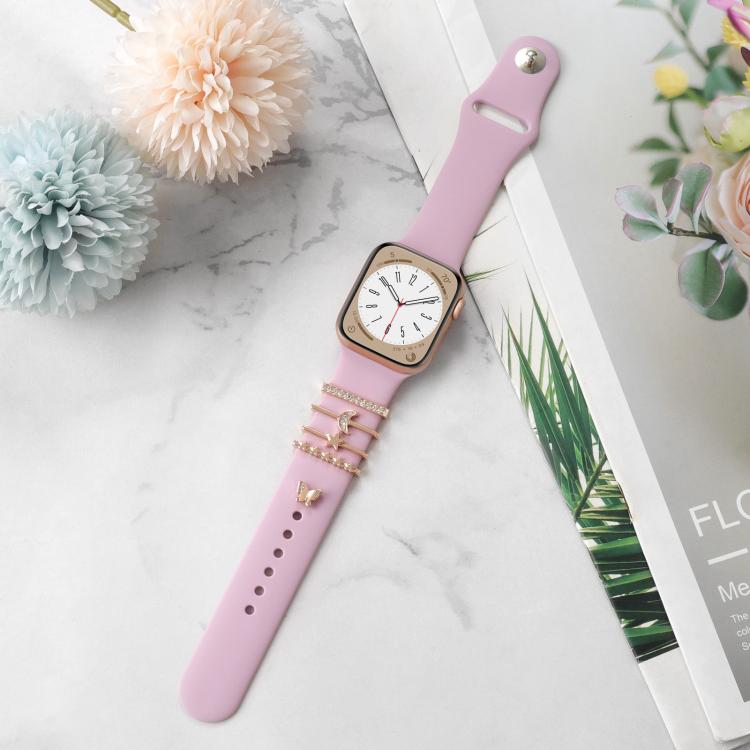 Smart Watch Band Decorative Ring Metal Accessories(Star Moon Butterfly)