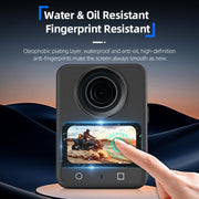 For DJI Osmo 360 STARTRC 2pcs HD Screen Tempered Glass Films(Transparent)