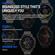 Zeblaze Vibe 8 Rugged Outdoor Smart Watch 1.43 inch Screen 5 ATM & IP69K Built-in Flashlight(Grey)