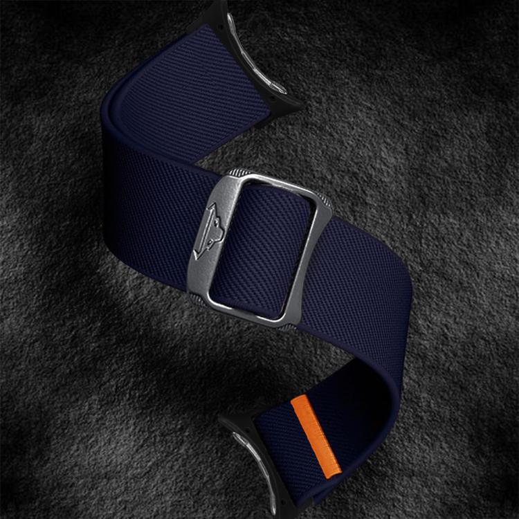 For Google Pixel Watch / Watch2 / Watch3 41mm xDfind Elastic Nylon Watch Band(Dark Blue)