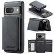 For Google Pixel 7a Fierre Shann 2 in 1 Holder RFID Card Slot Wallet MagSafe Phone Case(Black) - free shipping - PMC TechLife - Order now!