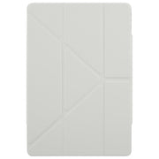 For Huawei MatePad Air 12 2024 Magnetic Detachable Dual-Clasp Acrylic Deformation Leather Tablet Case(Grey)