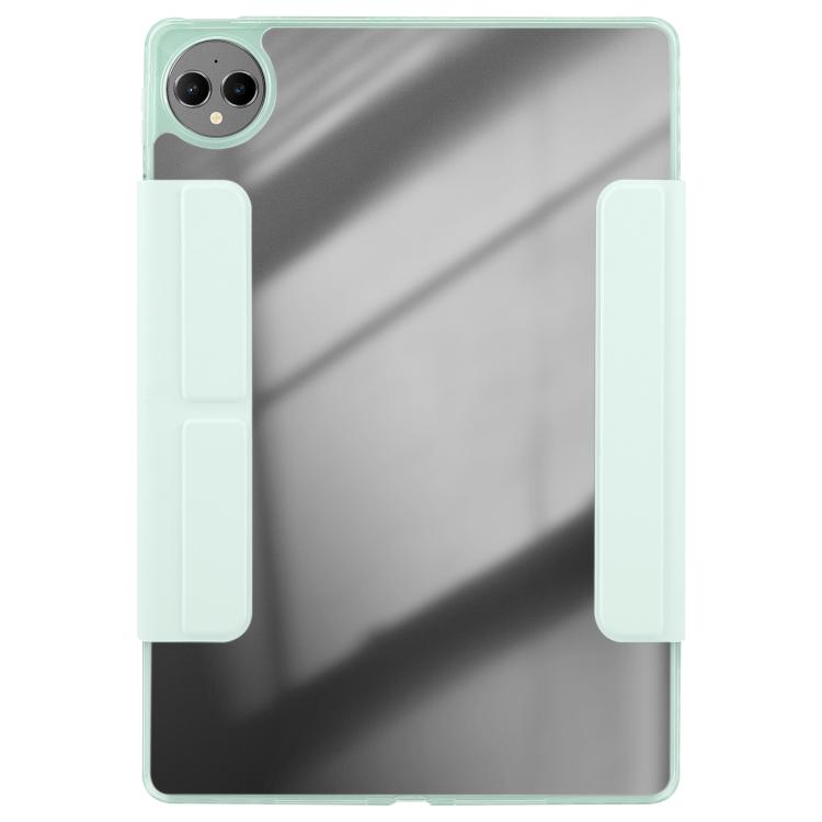 For Huawei MatePad Pro 12.2 2024 Magnetic Detachable Dual-Clasp Acrylic Deformation Leather Tablet Case(Baby Green)