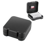 For DJI Osmo Action 5 Pro / 4 Battery & Memory Card Storage Box(Black)