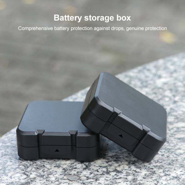 For Insta360 Ace / Ace Pro Battery & Memory Card Storage Box(Black)