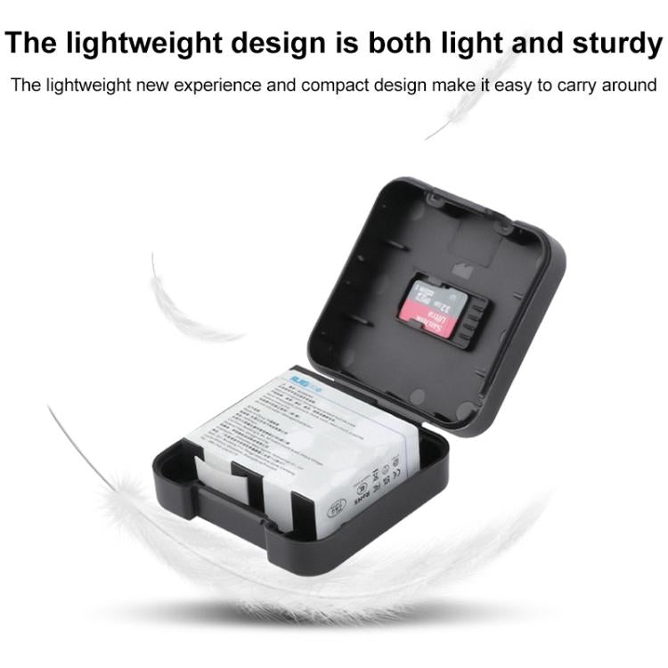 For Insta360 Ace / Ace Pro Battery & Memory Card Storage Box(Black)