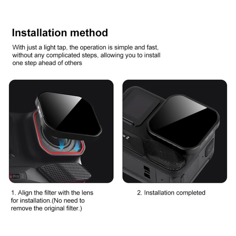 For Insta360 Ace Pro 2 Camera Lens Filter, Filter:ND32