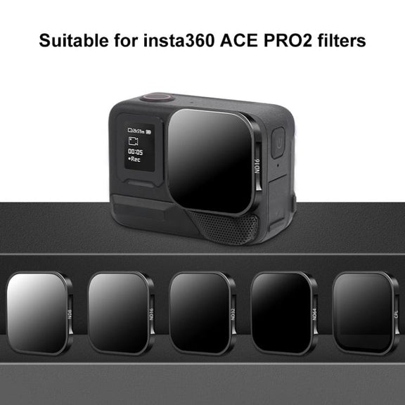 For Insta360 Ace Pro 2 Camera Lens Filter, Filter:ND16