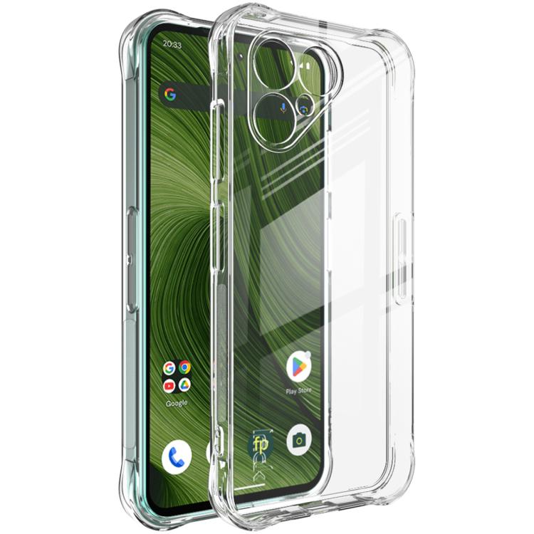 For Fairphone Gen.6 / e / OS Gen.6 imak Shockproof Airbag TPU Phone Case(Transparent)