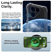 For Fairphone Gen.6 / e / OS Gen.6 imak Shockproof Airbag TPU Phone Case(Transparent)