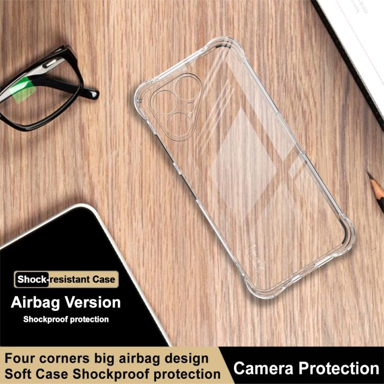 For Fairphone Gen.6 / e / OS Gen.6 imak Shockproof Airbag TPU Phone Case(Transparent)
