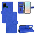 For DOOGEE N20 Pro Solid Color Skin Feel Magnetic Buckle Horizontal Flip Calf Texture PU Leather Case with Holder & Card Slots & Wallet(Blue) - More Brand by PMC TechLife | Online Shopping South Africa | PMC TechLife | Buy Now Pay Later Mobicred