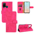 For DOOGEE N20 Pro Solid Color Skin Feel Magnetic Buckle Horizontal Flip Calf Texture PU Leather Case with Holder & Card Slots & Wallet(Rose Red) - More Brand by PMC TechLife | Online Shopping South Africa | PMC TechLife | Buy Now Pay Later Mobicred