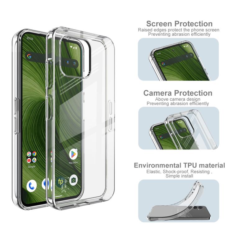 For Fairphone Gen.6 / e / OS Gen.6 imak UX-10 Series Transparent Shockproof TPU Phone Case(Transparent)