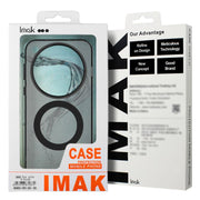 For Motorola Edge 60 Fusion IMAK Chocolate Series TPU + PET MagSafe Phone Case(Black)