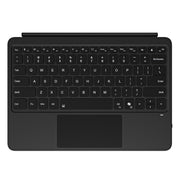 For MicroSoft Surface Pro 12 Backlight Tablet Bluetooth Keyboard with Touch Pad(Black)