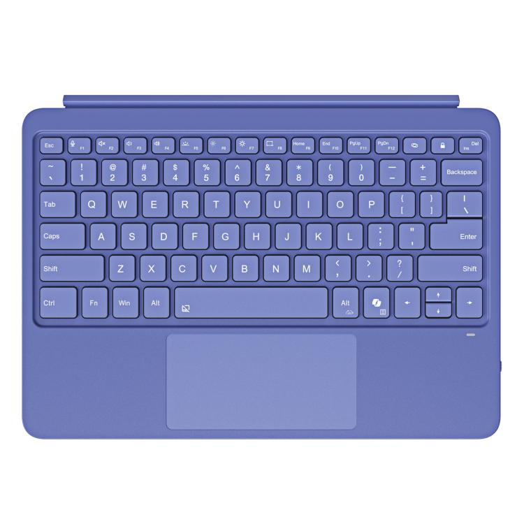 For MicroSoft Surface Pro 12 Backlight Tablet Bluetooth Keyboard with Touch Pad(Blue)