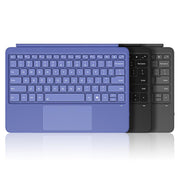 For MicroSoft Surface Pro 12 Backlight Tablet Bluetooth Keyboard with Touch Pad(Blue)
