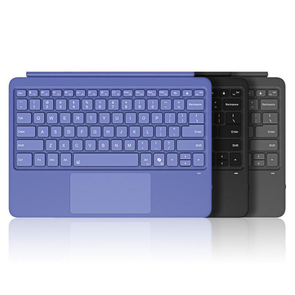 For MicroSoft Surface Pro 12 Backlight Tablet Bluetooth Keyboard with Touch Pad(Blue)