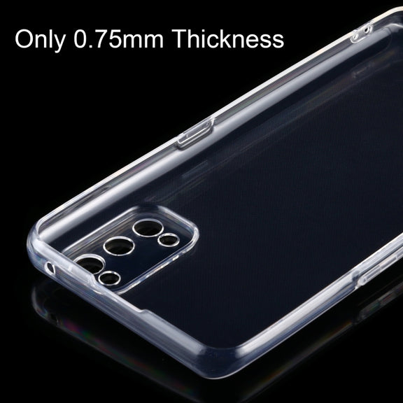 For OPPO Realme 7 Pro 0.75mm Ultra-thin Transparent TPU Soft Protective Case