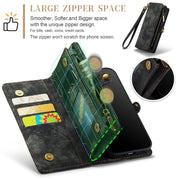 For iPhone 12 mini CaseMe-008 Detachable Multifunctional Wallet Leather Phone Case (Black)