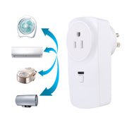 AK-DL220 220V Smart Wireless Remote Control Socket with Remote Control, Plug Type:US Plug