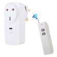 AK-DL220 220V Smart Wireless Remote Control Socket with Remote Control, Plug Type:UK Plug - Smart Socket by PMC TechLife | Online Shopping South Africa | PMC TechLife | Buy Now Pay Later Mobicred