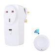 AK-DL220 220V Smart Wireless Remote Control Socket with Remote Control, Plug Type:UK Plug - Smart Socket by PMC TechLife | Online Shopping South Africa | PMC TechLife | Buy Now Pay Later Mobicred