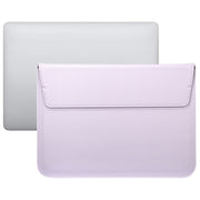 PU Leather Ultra-thin Envelope Bag Laptop Bag for MacBook Air / Pro 11 inch, with Stand Function(Light Purple)