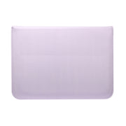 PU Leather Ultra-thin Envelope Bag Laptop Bag for MacBook Air / Pro 11 inch, with Stand Function(Light Purple)