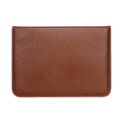 PU Leather Ultra-thin Envelope Bag Laptop Bag for MacBook Air / Pro 11 inch, with Stand Function(Brown)
